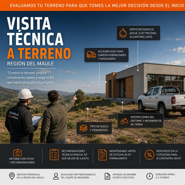 Visita Técnica a Terreno — Región del Maule